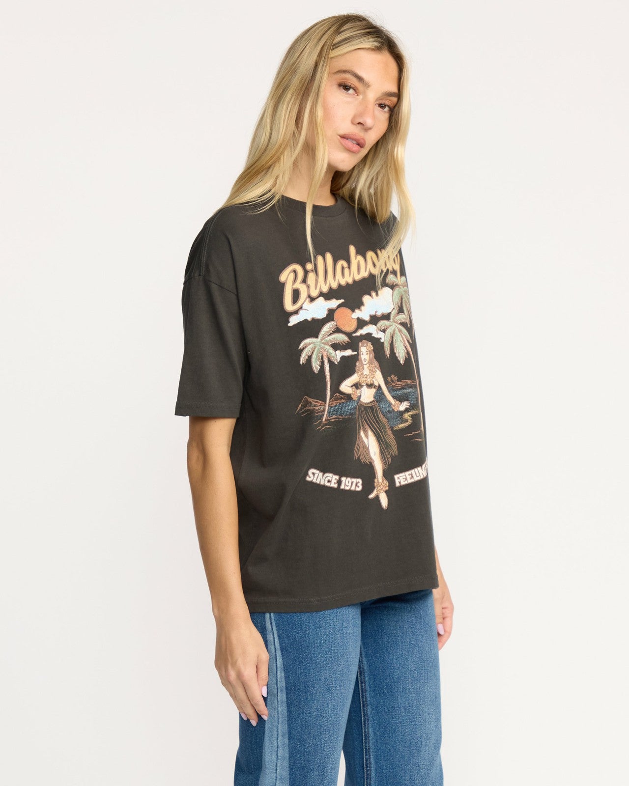 My Sunny Girl T-Shirt | Off Black Billabong