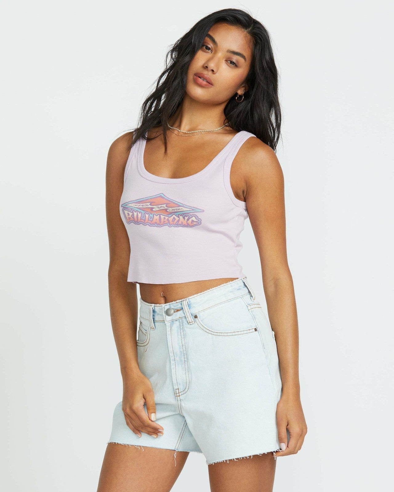 Nice Feeling Tank | Amethyst Smoke Billabong