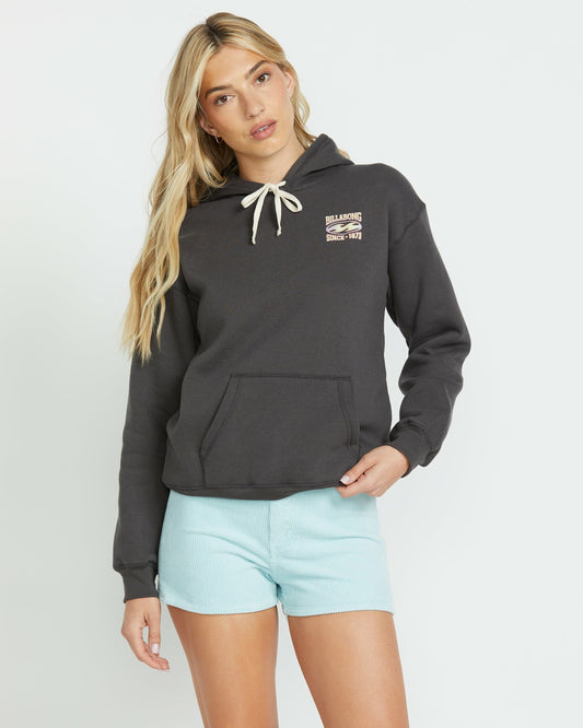 Nice Vibes Po Hoodie | Off Black Billabong