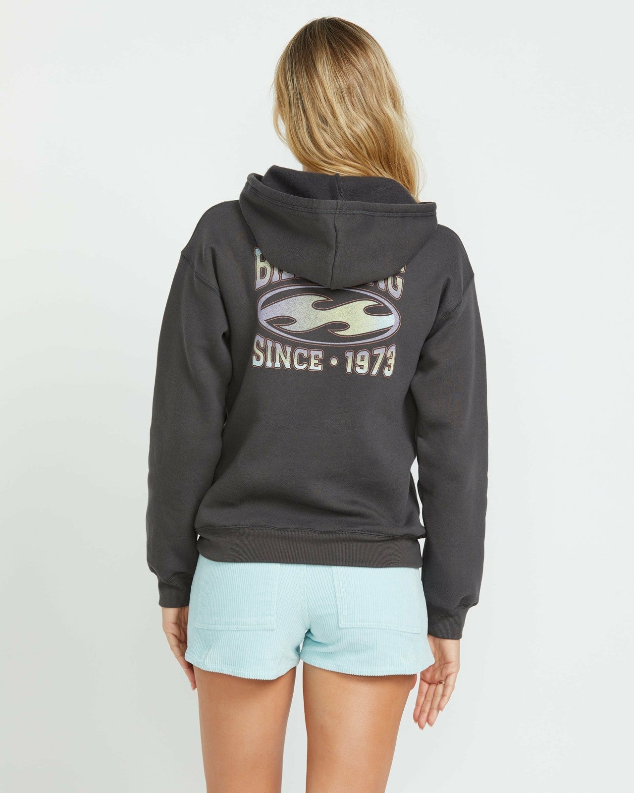 Nice Vibes Po Hoodie | Off Black Billabong