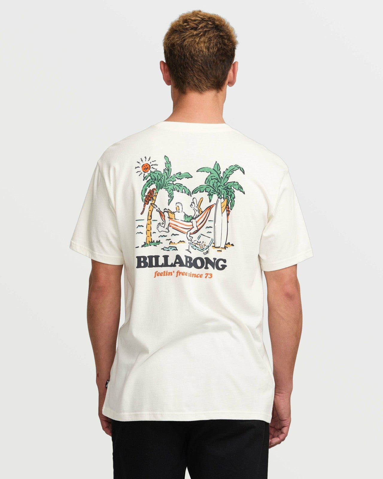 No Pressure Premium Tee | Off White Billabong