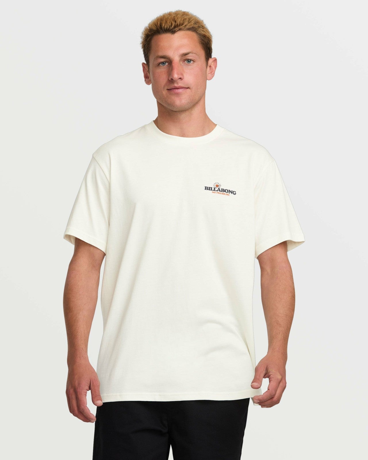 No Pressure Premium Tee | Off White Billabong