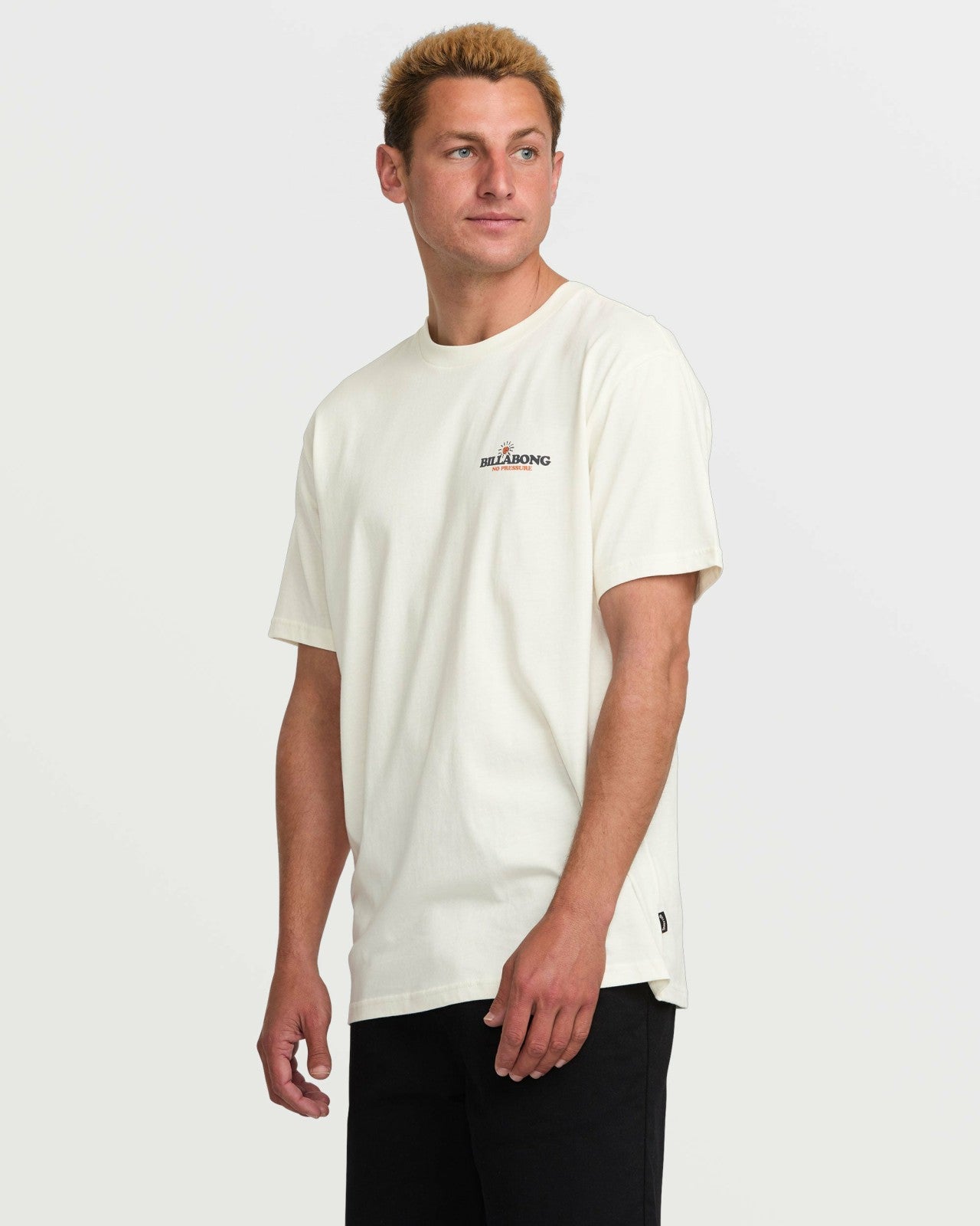 No Pressure Premium Tee | Off White Billabong