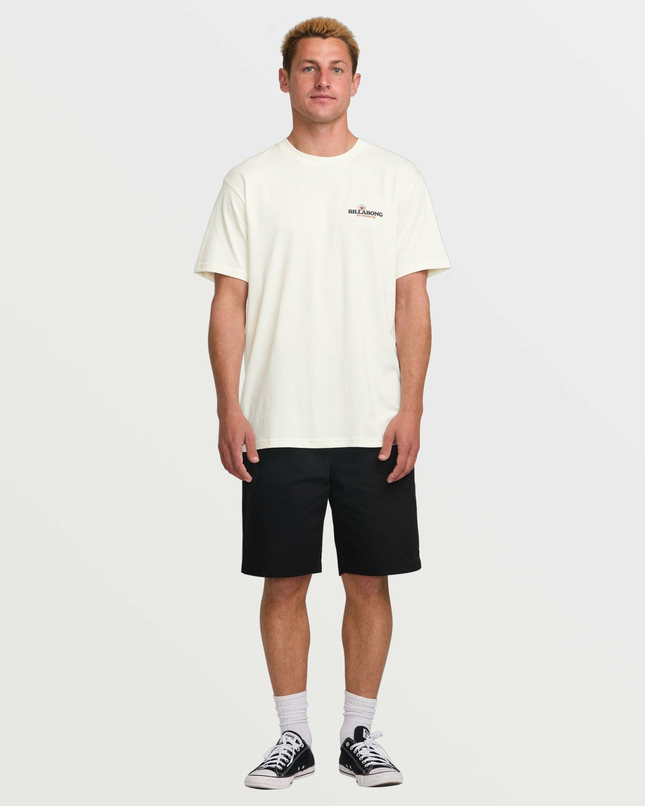 No Pressure Premium Tee | Off White Billabong