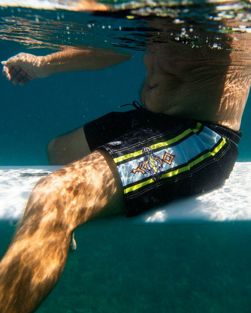 Occy Pro Boardshorts | Washed Black Billabong