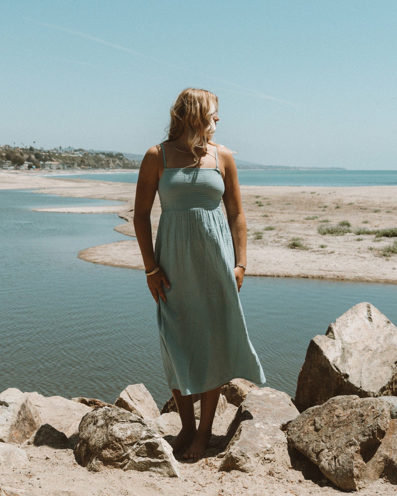Off The Coast Dress | Blue Fog Billabong