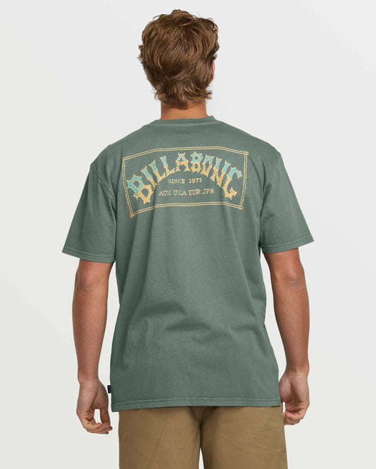 Original Arch Premium Wave Wash Tee | Dark Slate Billabong