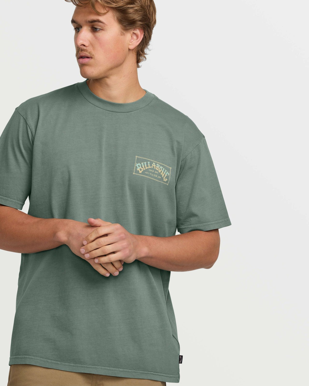 Original Arch Premium Wave Wash Tee | Dark Slate Billabong
