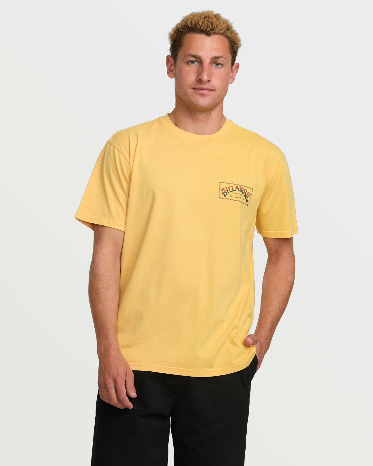 Original Arch Premium Wave Wash Tee | Vintage Gold Billabong