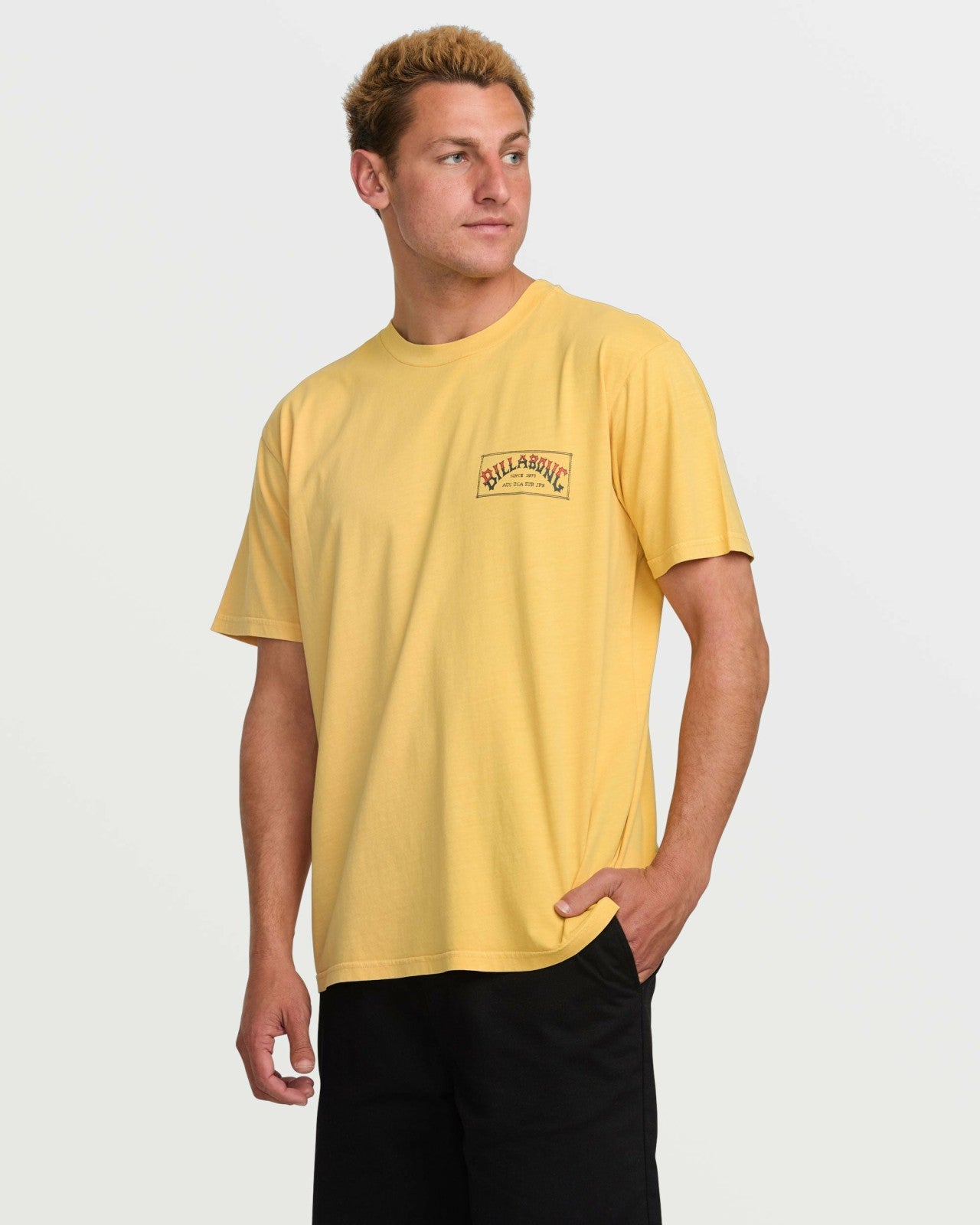 Original Arch Premium Wave Wash Tee | Vintage Gold Billabong