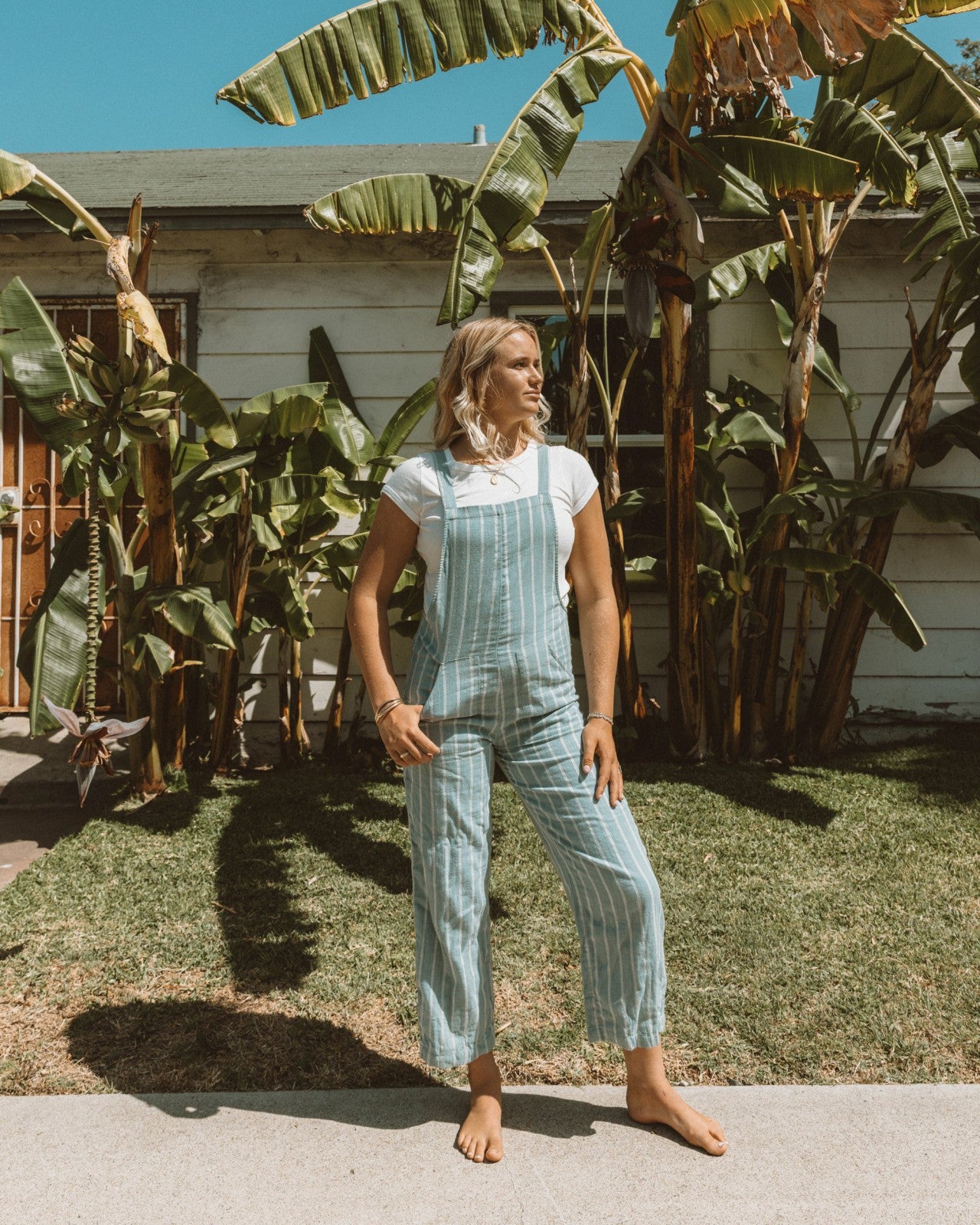 Pacific Time Jumpsuit | Blue Fog Billabong