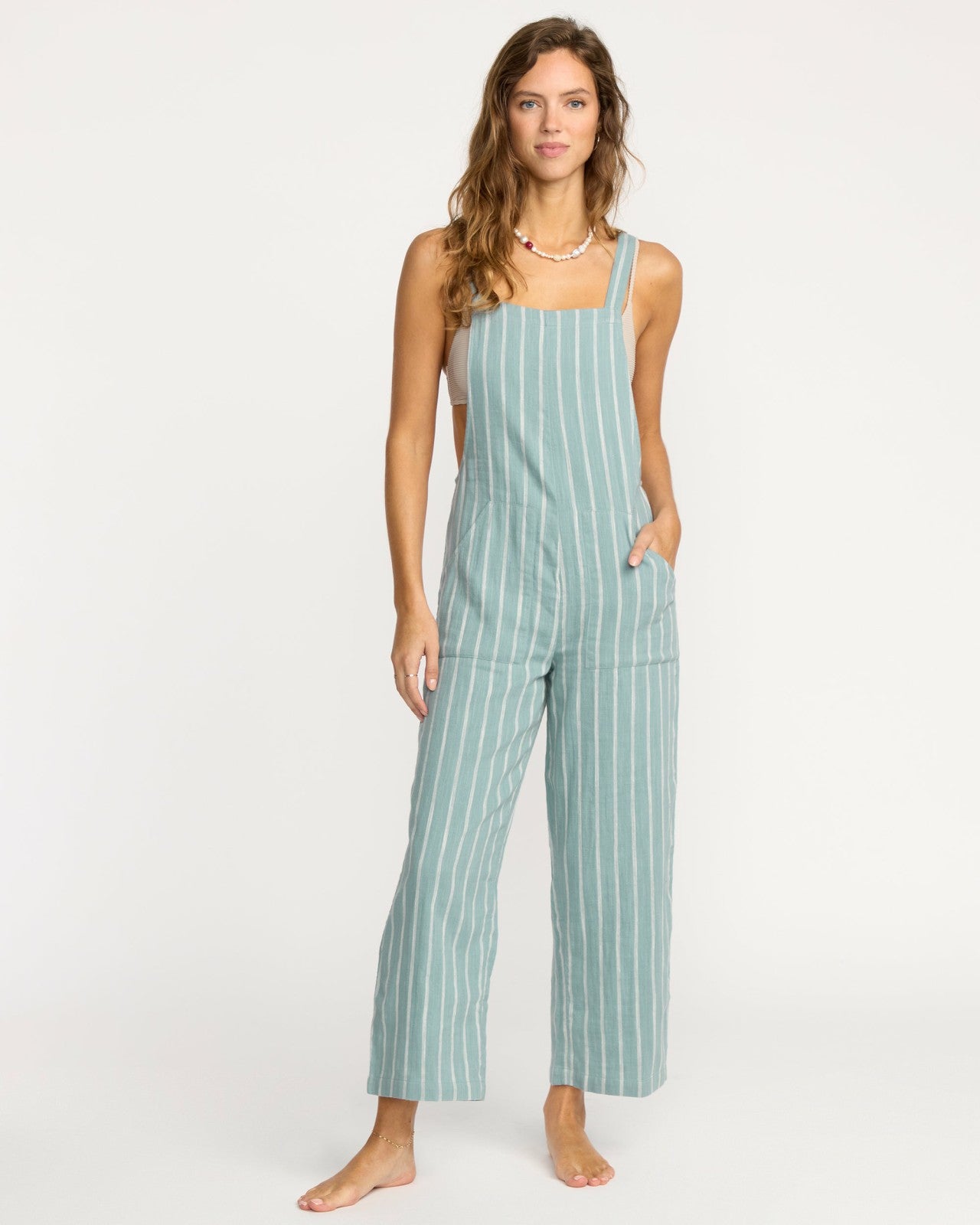 Pacific Time Jumpsuit | Blue Fog Billabong