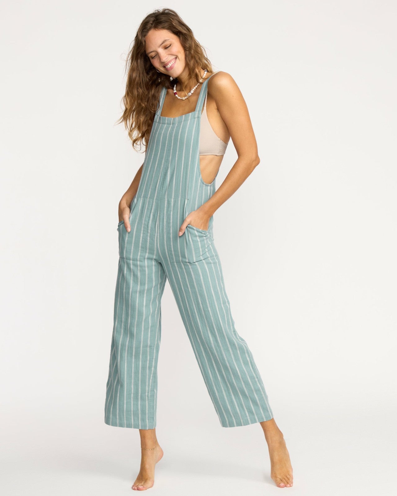 Pacific Time Jumpsuit | Blue Fog Billabong