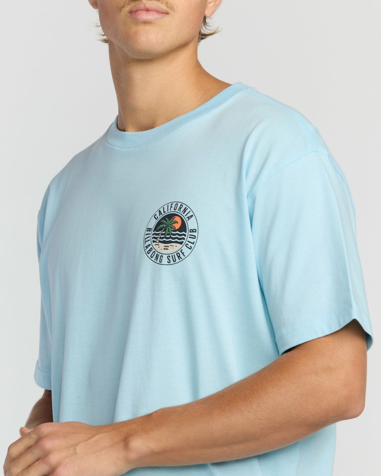 Palm Beach Ca Premium Short Sleeve T-Shirt | Coastal Blue Billabong