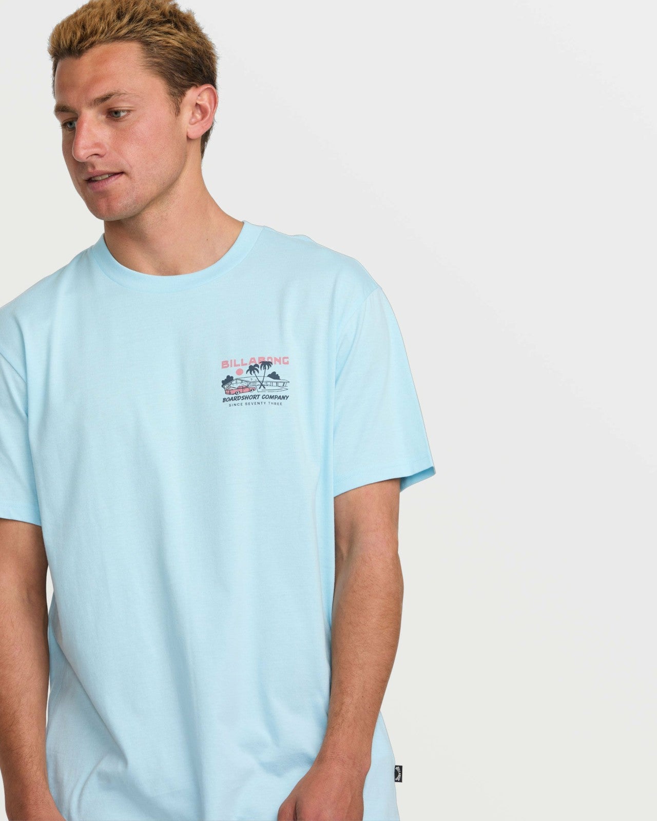 Palm Springs Premium Tee | Coastal Blue Billabong