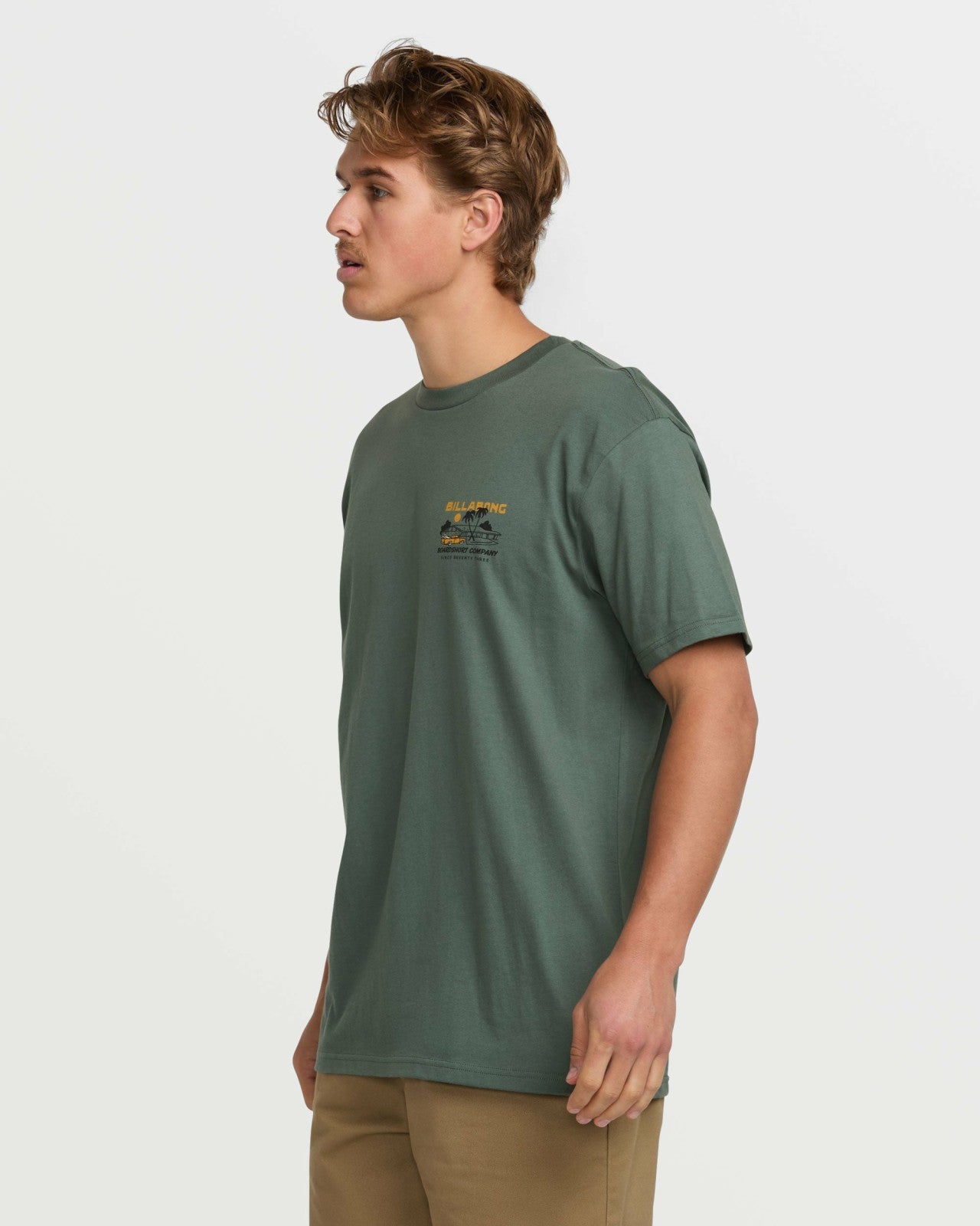 Palm Springs Premium Tee | Dark Slate Billabong