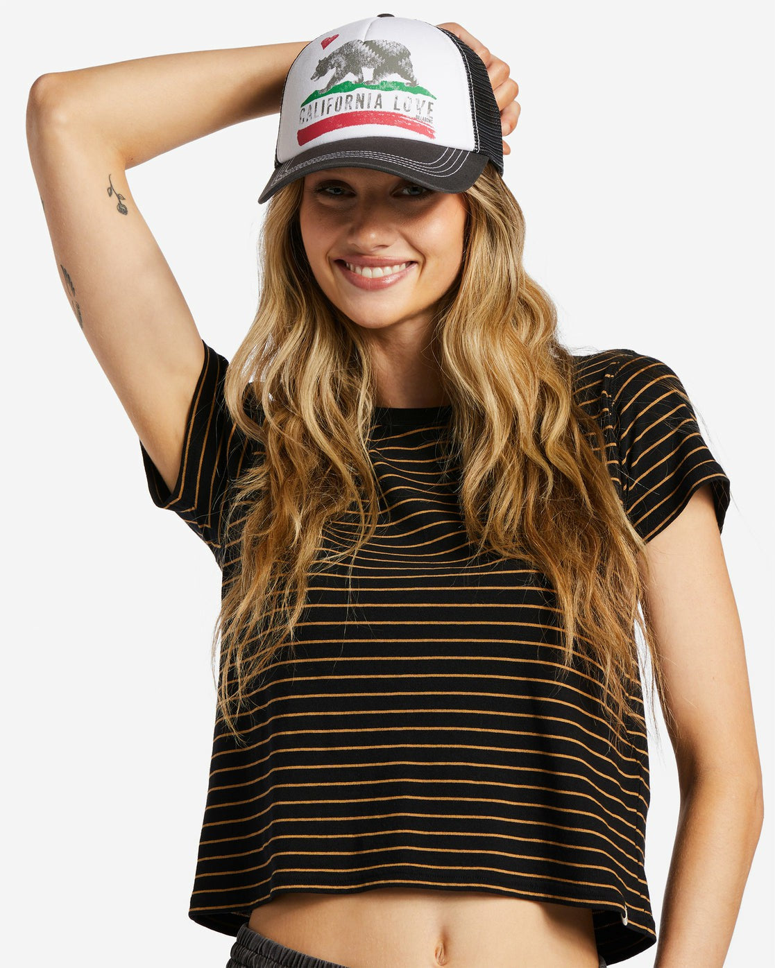 Pitstop Trucker Hat | Char 1 Billabong