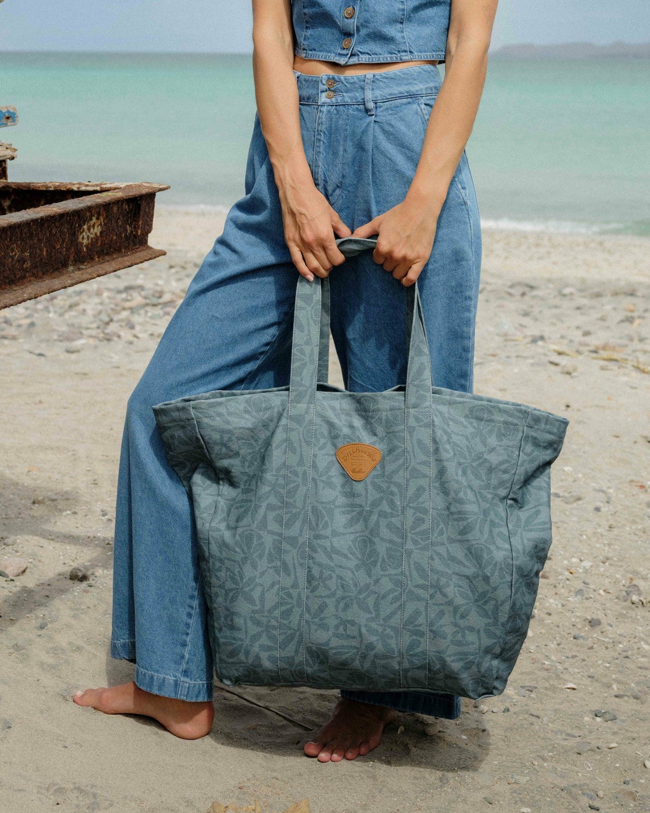Poppins Playa Bag | Slate Blue Billabong