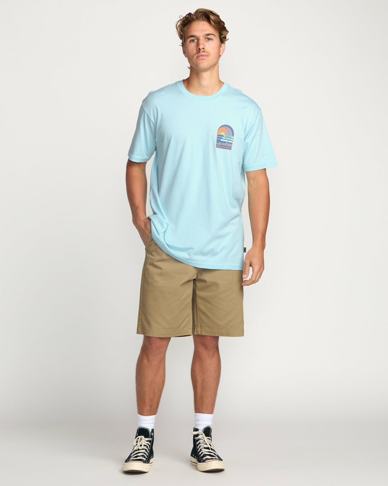 Portal Premium Tee | Coastal Blue Billabong