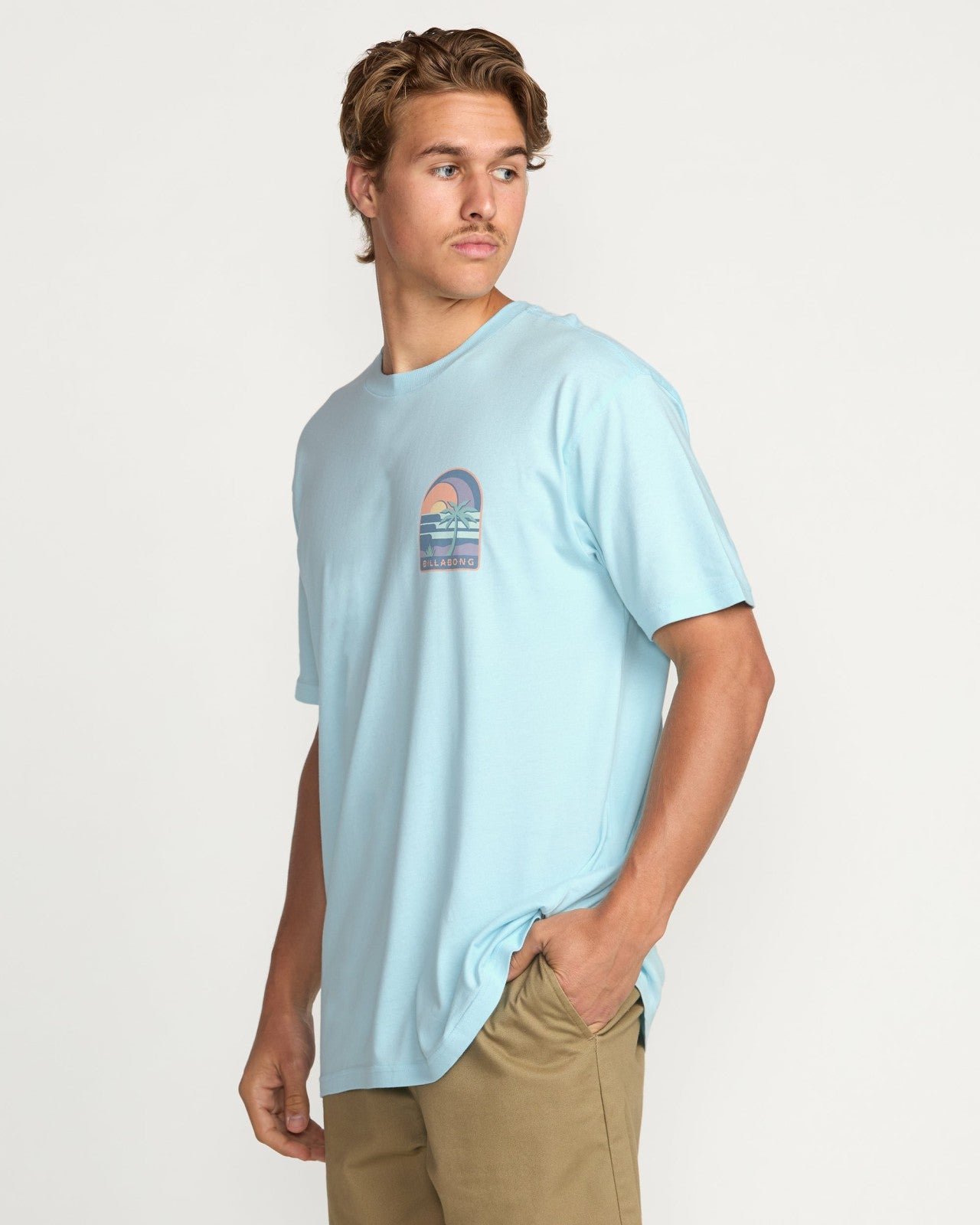 Portal Premium Tee | Coastal Blue Billabong