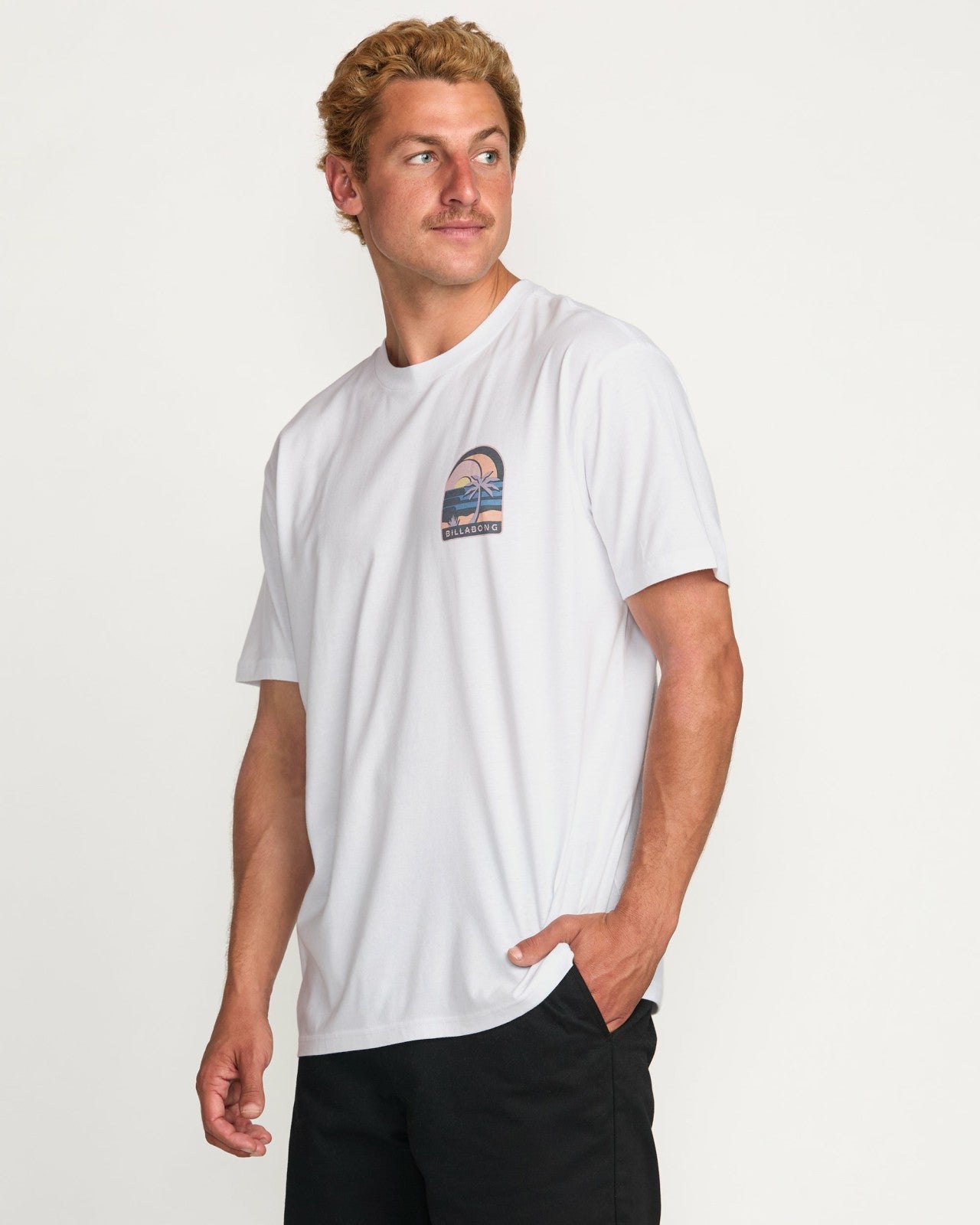 Portal Premium Tee | White Billabong