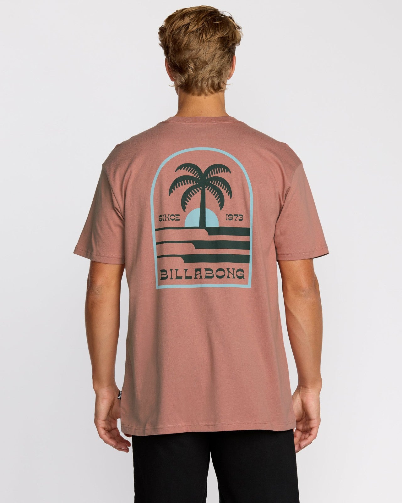Portal Premium Short Sleeve T-Shirt | Dusty Rose Billabong