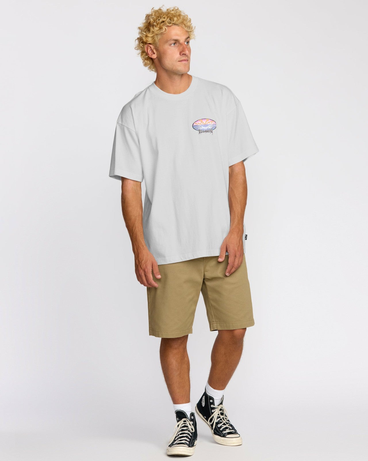 Quadriple OG Short Sleeve T-Shirt | White Billabong
