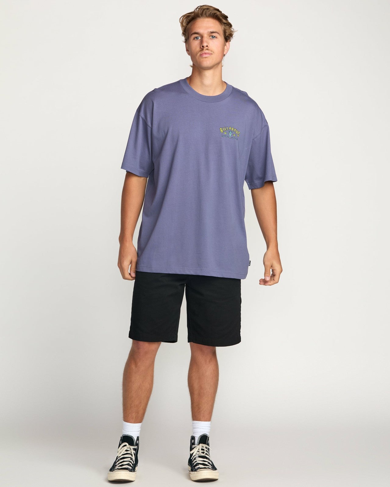 Raging Bull Regular Tee | Lavender Billabong