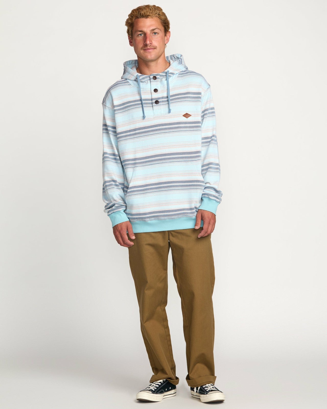 Rancho Pullover Sweatshirt | Ash Blue Billabong