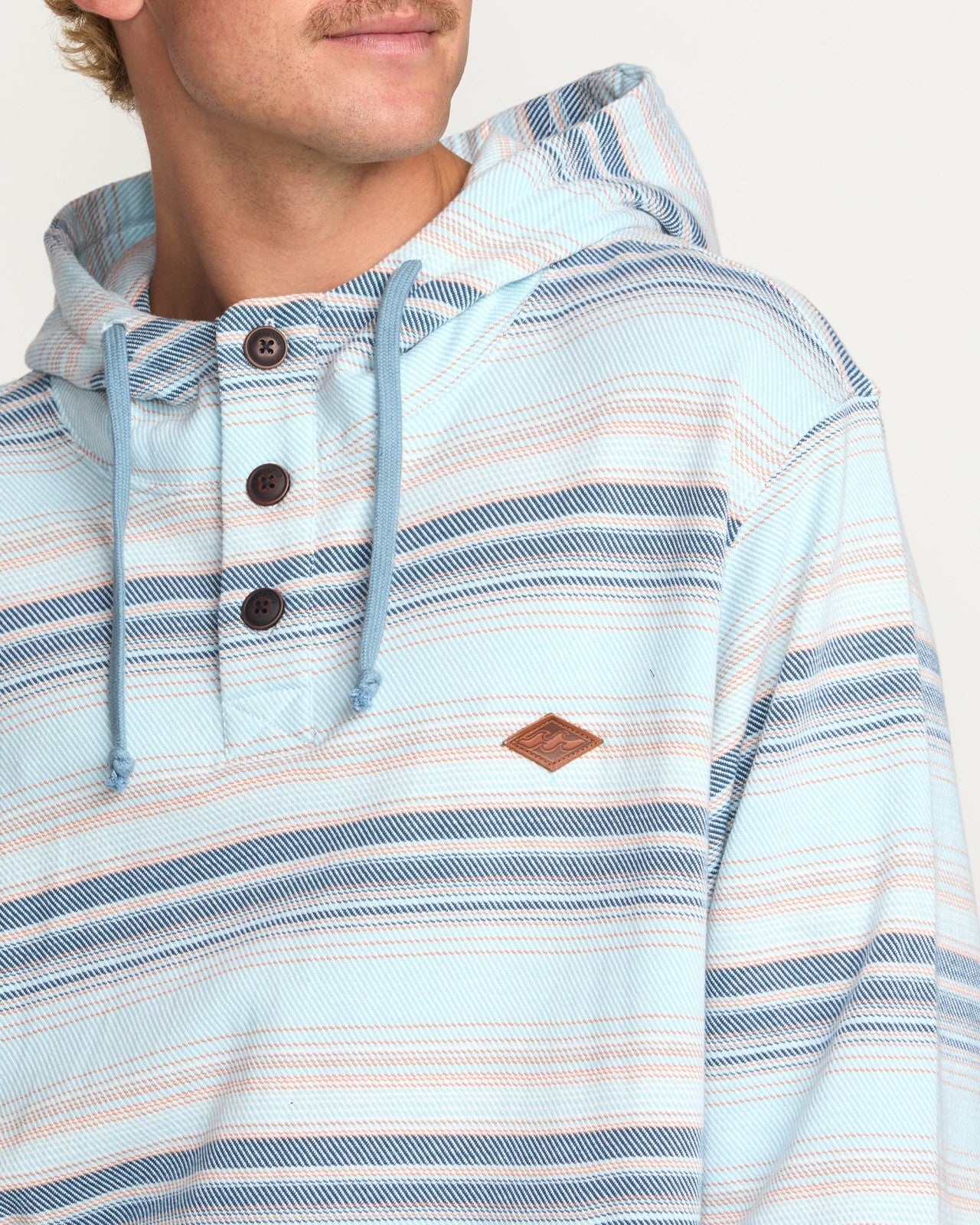 Rancho Pullover Sweatshirt | Ash Blue Billabong