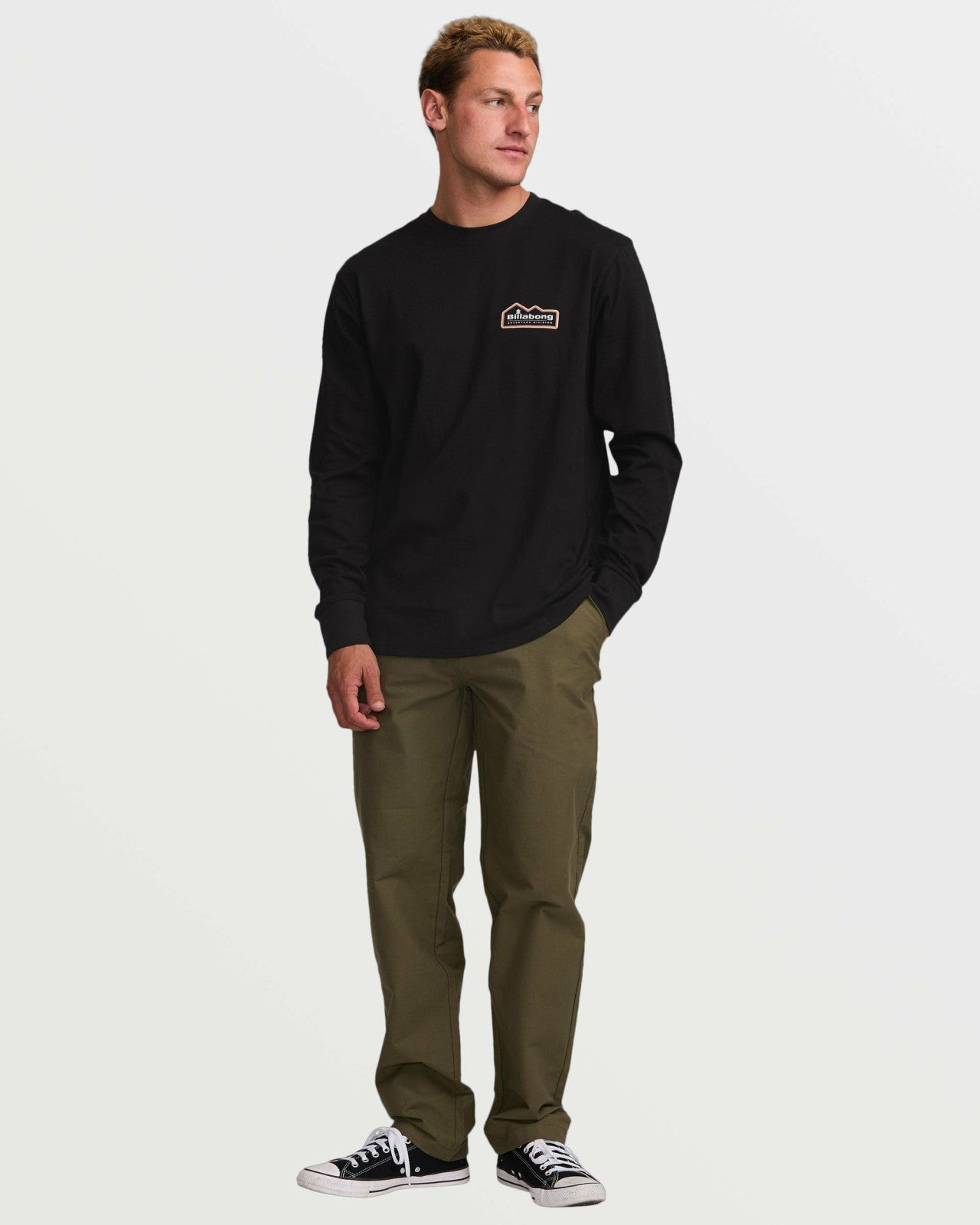 Range A/Div Long Sleeve Tee | Black Billabong