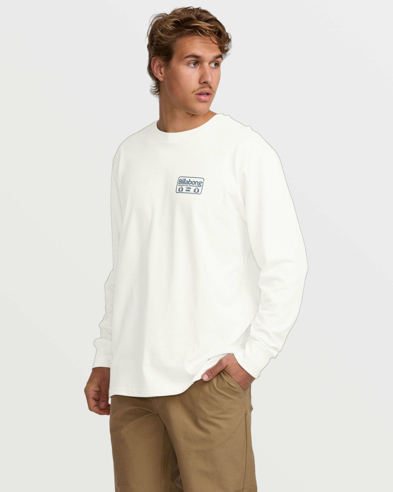 Range A/Div Long Sleeve Tee | Off White Billabong
