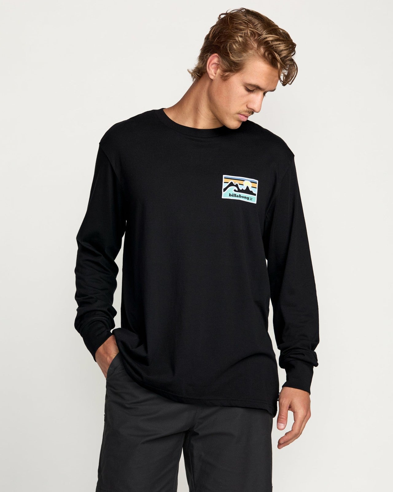 Range A/Div Long Sleeve Tee | Black Billabong