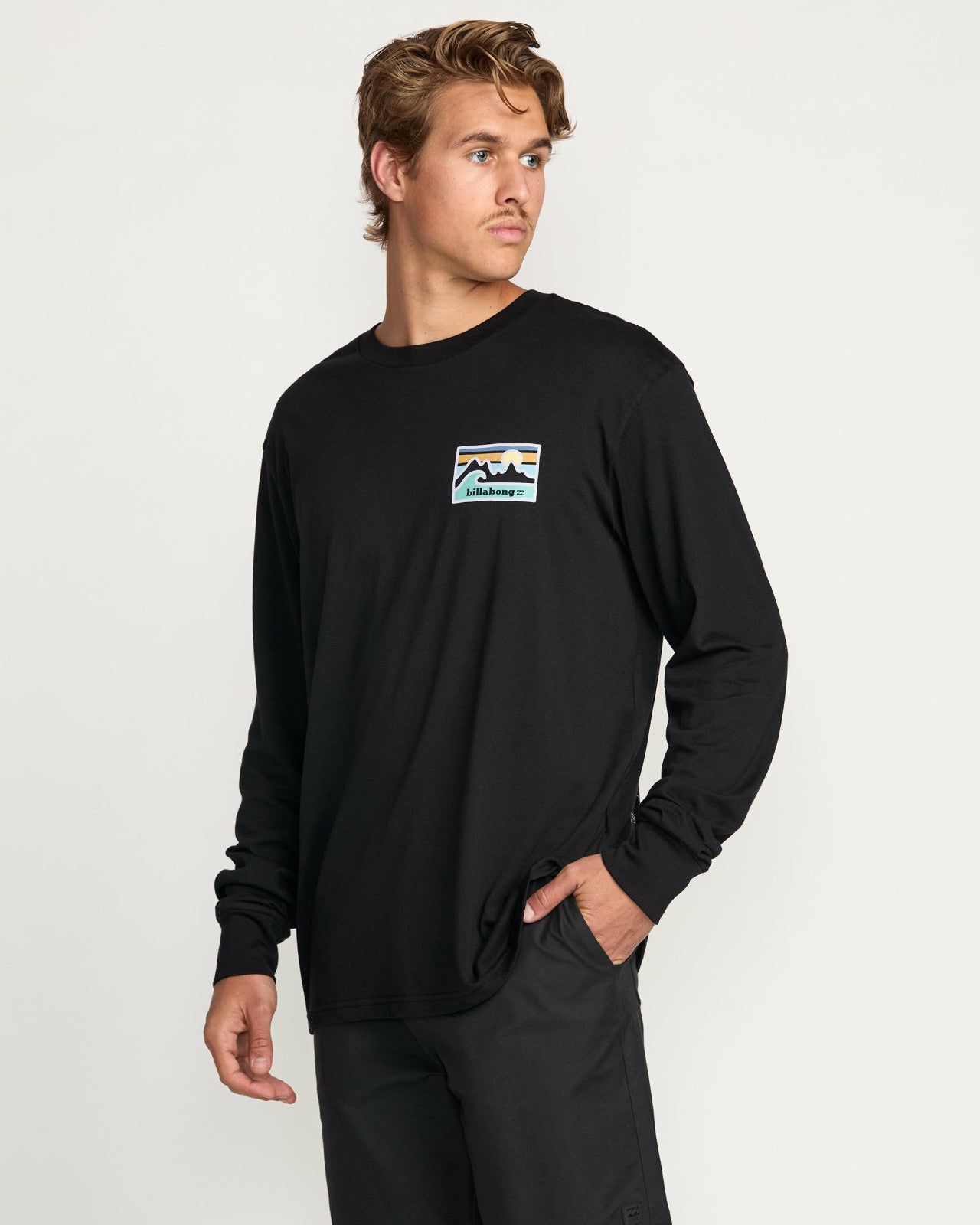 Range A/Div Long Sleeve Tee | Black Billabong
