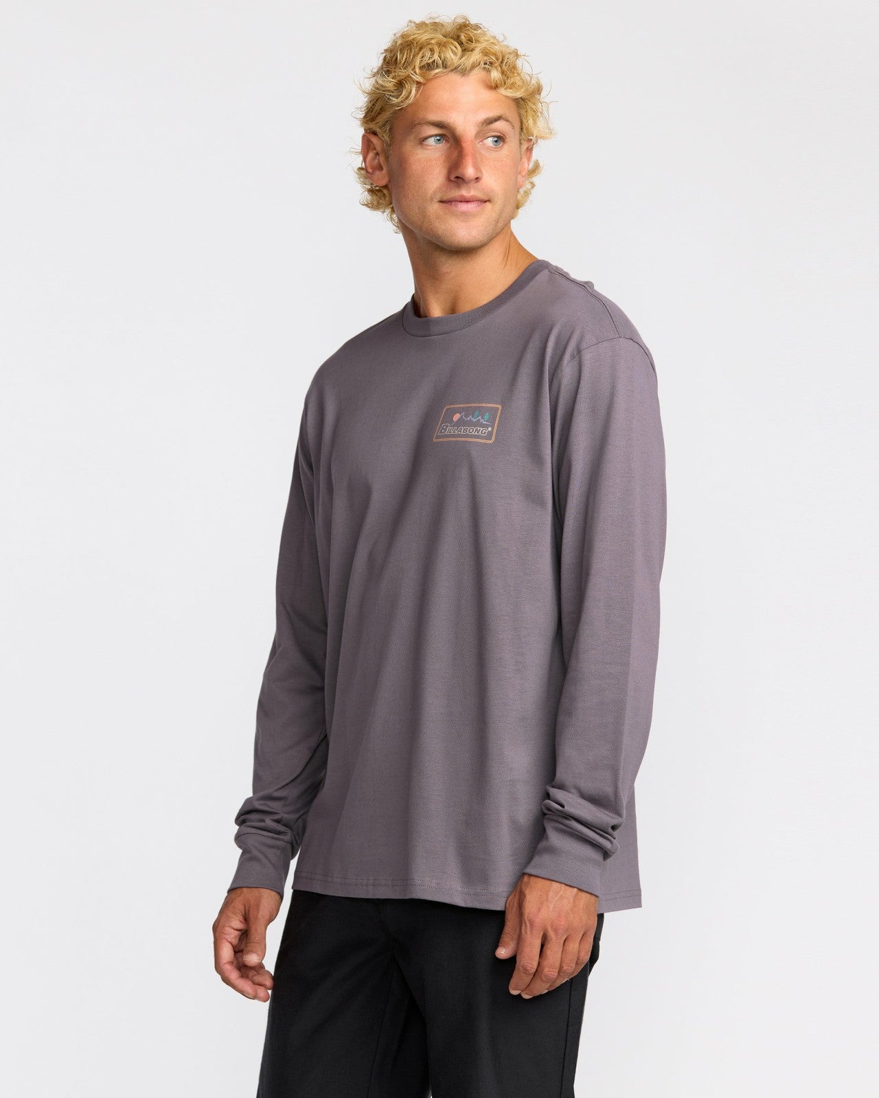 Range A/Div Long Sleeve T-Shirt | Grey Violet Billabong