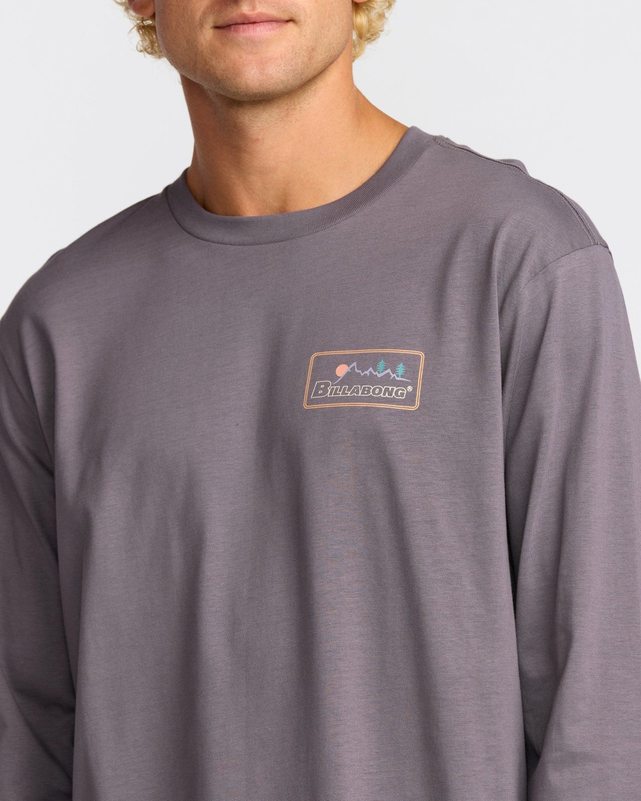 Range A/Div Long Sleeve T-Shirt | Grey Violet Billabong