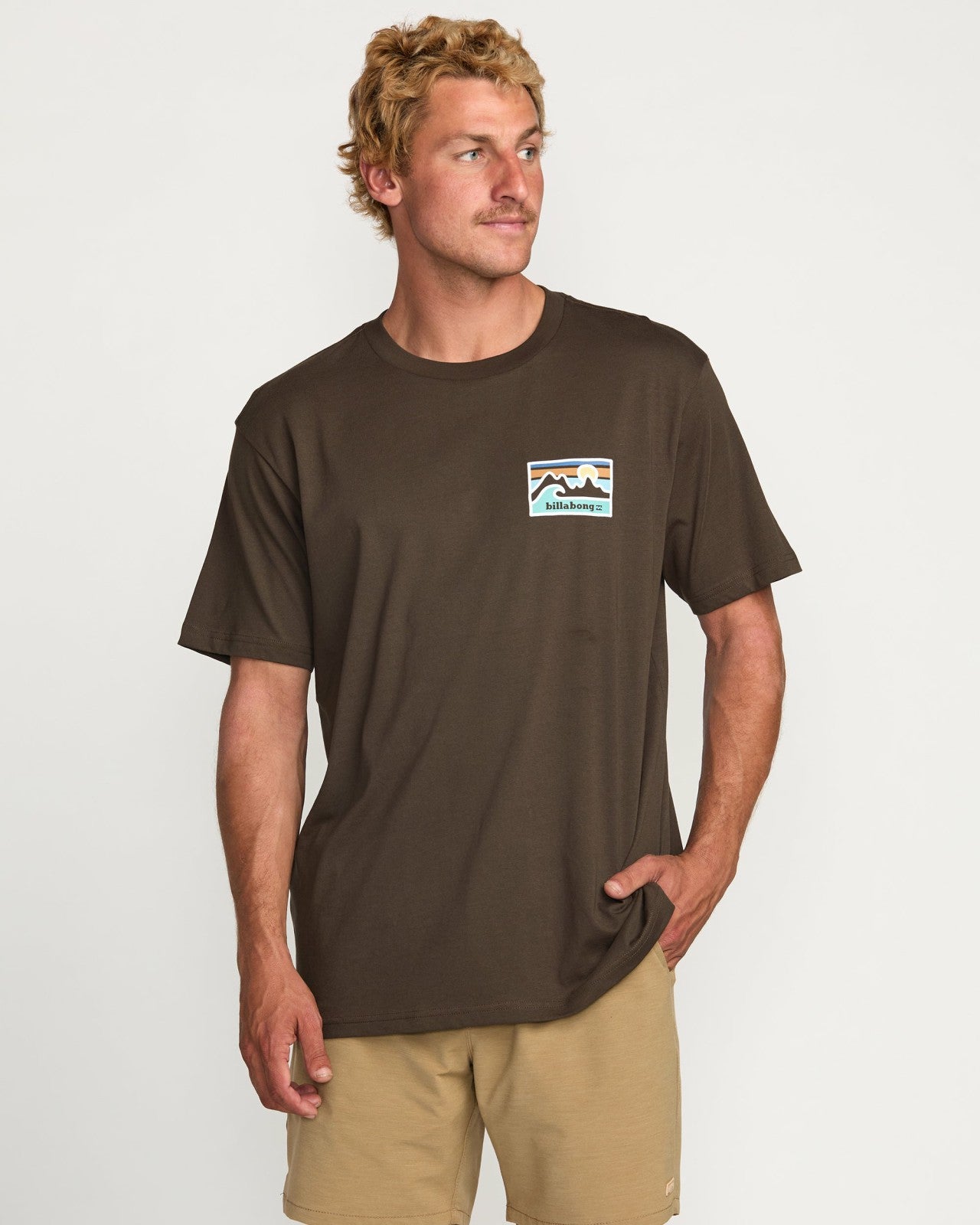 Range A/Div Tee | Chocolate Billabong