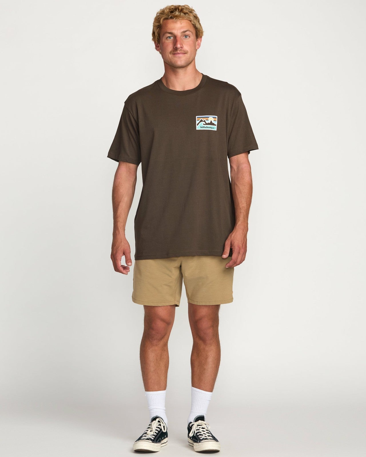Range A/Div Tee | Chocolate Billabong