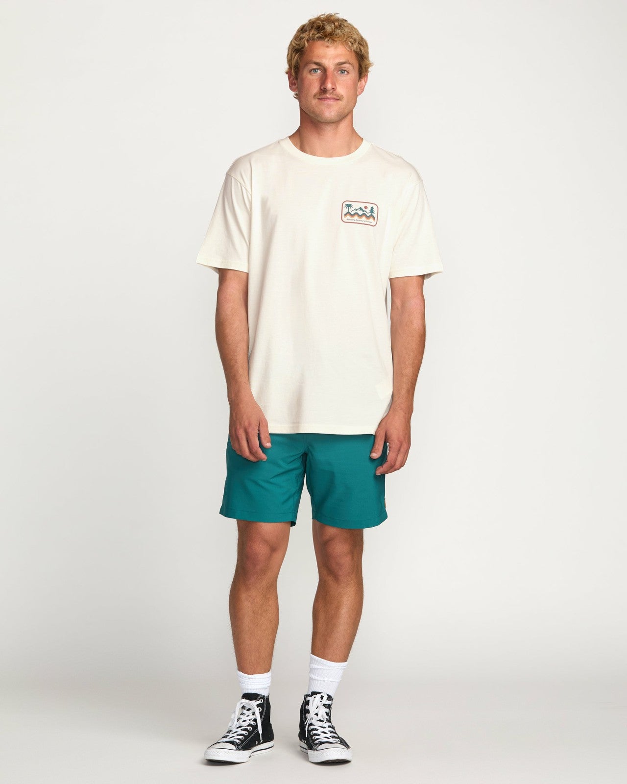Range A/Div Tee | Off White Billabong