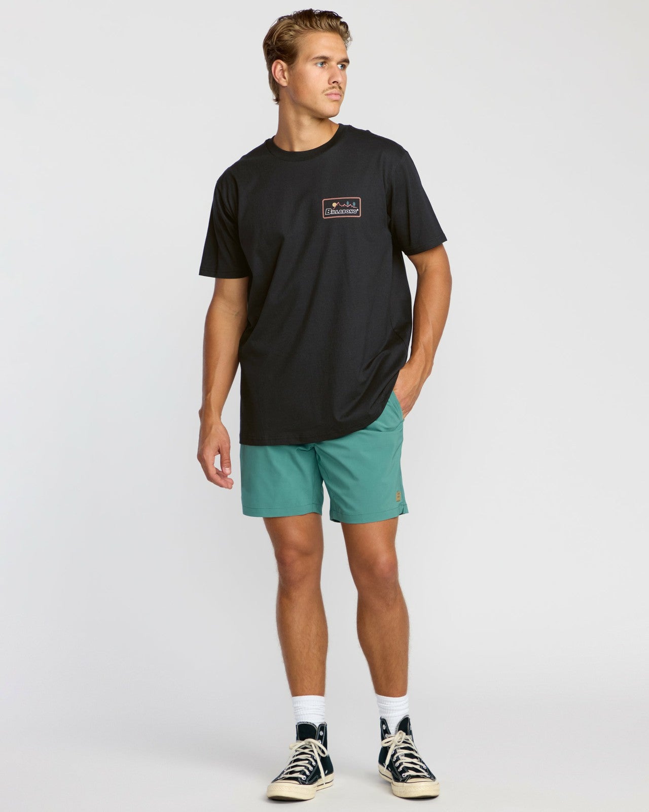 Range A/Div Short Sleeve T-Shirt | Black Billabong