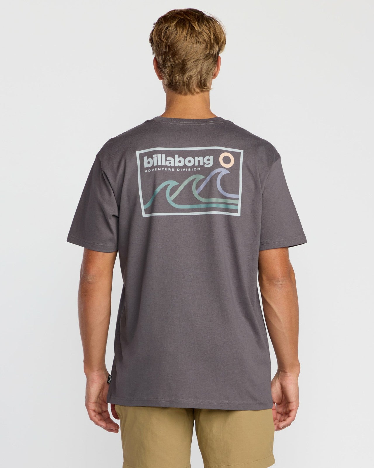 Range A/Div Short Sleeve T-Shirt | Grey Violet Billabong