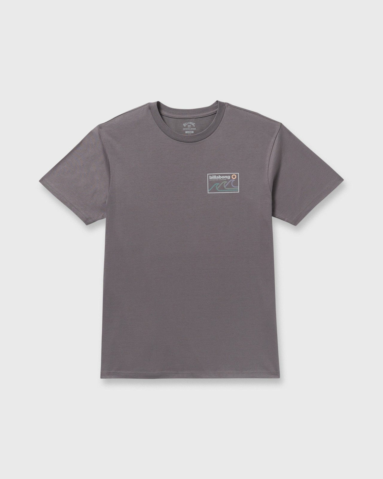 Range A/Div Short Sleeve T-Shirt | Grey Violet Billabong