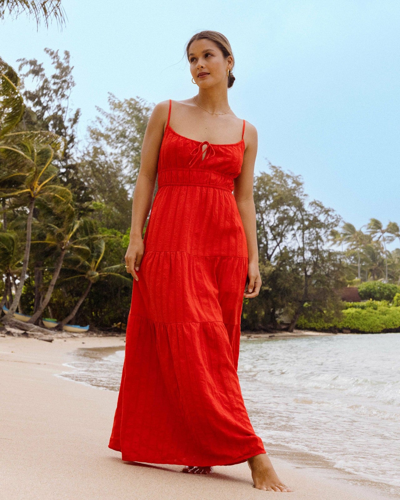 Red Aloha Maxi Dress | Red Aloha Billabong