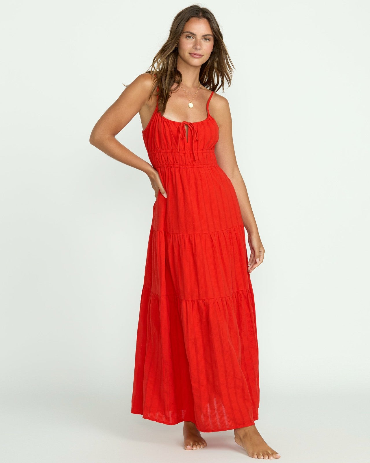 Red Aloha Maxi Dress | Red Aloha Billabong
