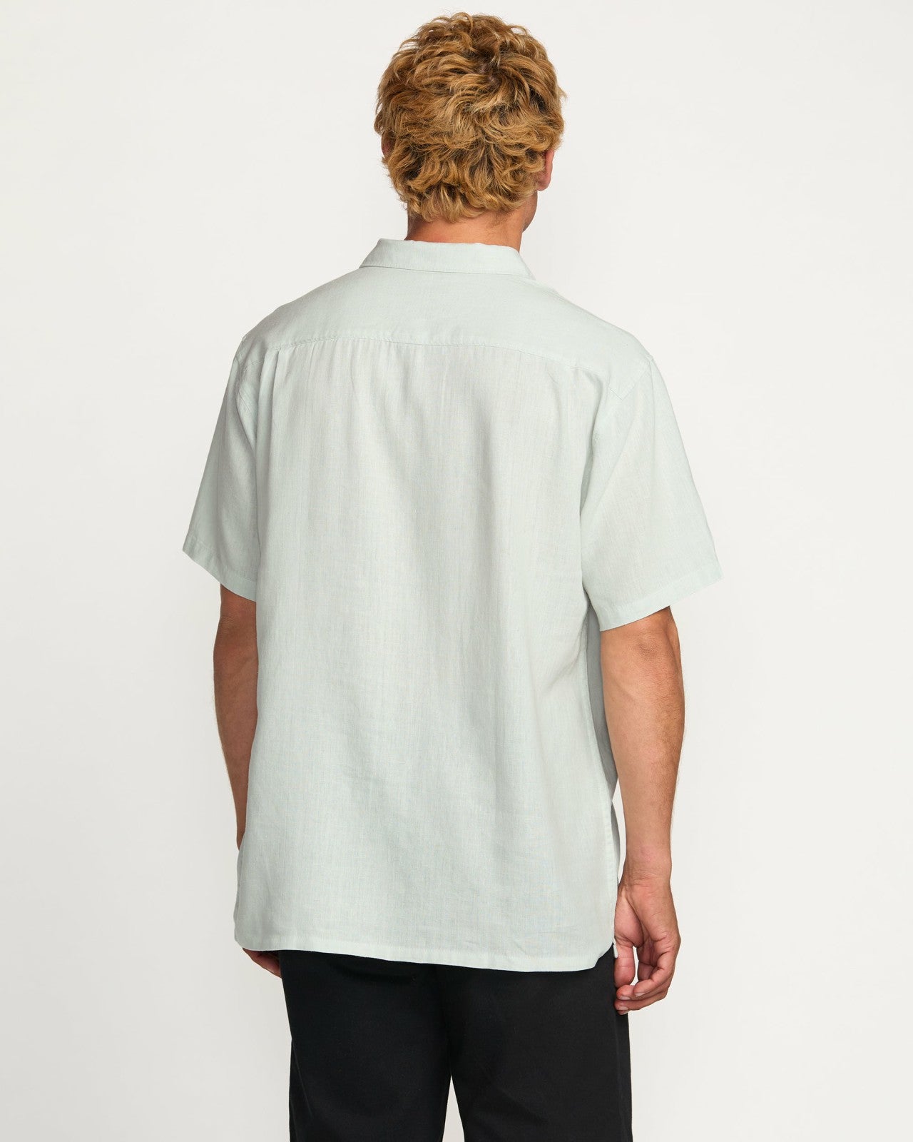 Ricardo Short Sleeve Shirt | Ash Blue Billabong