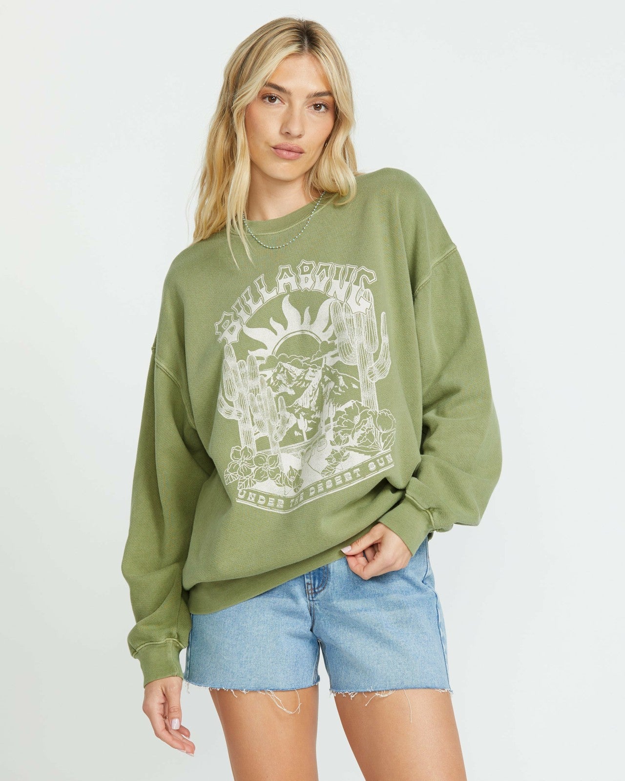 Ride In Crew Sweatshirt | Avocado Billabong