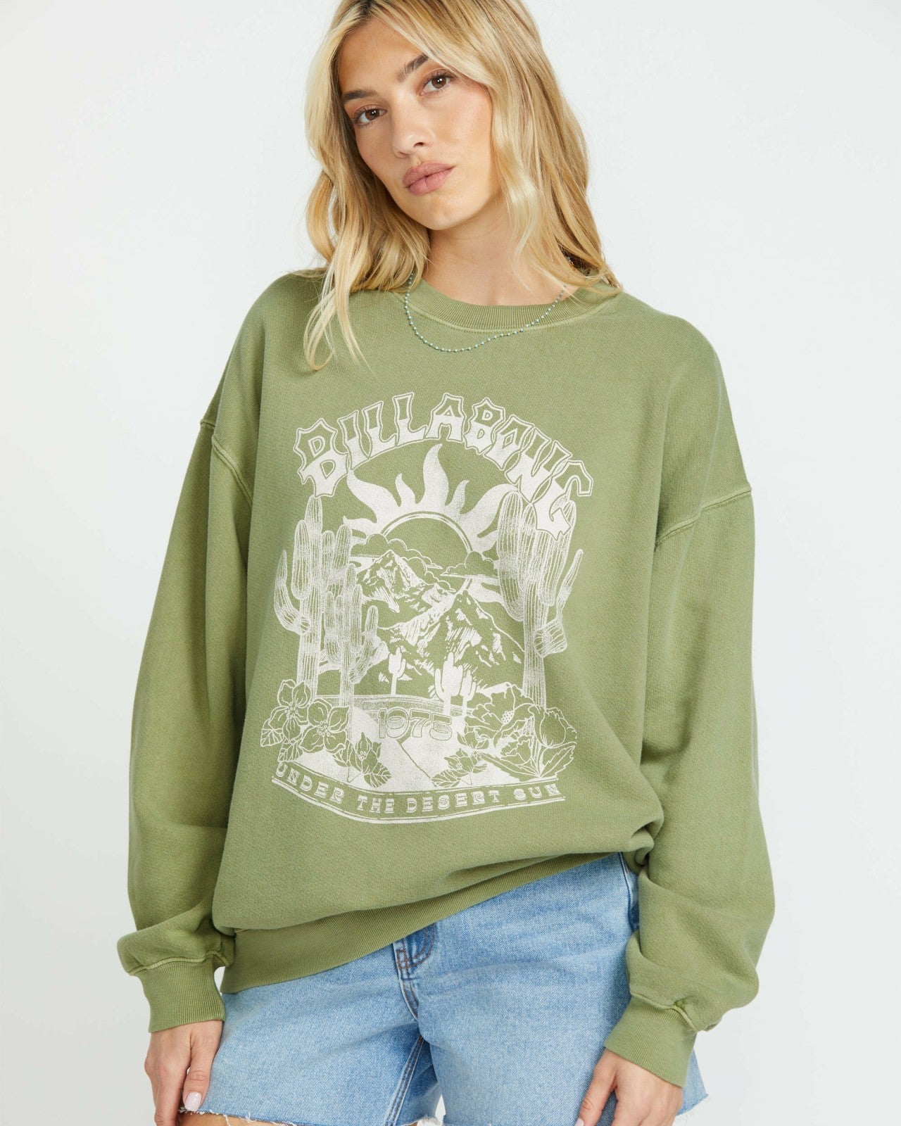 Ride In Crew Sweatshirt | Avocado Billabong