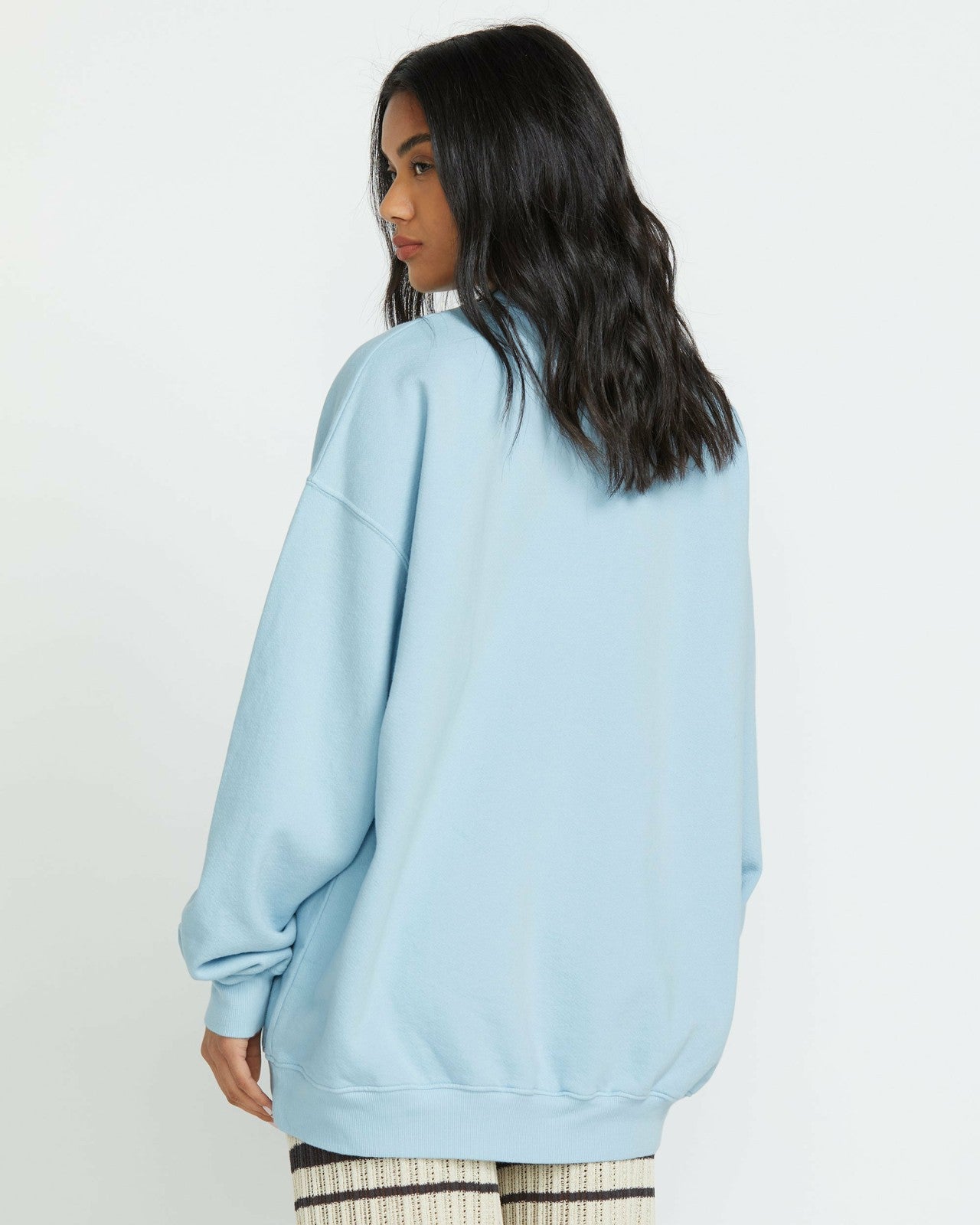 Ride In Crew Sweatshirt | Washed Chambray Billabong