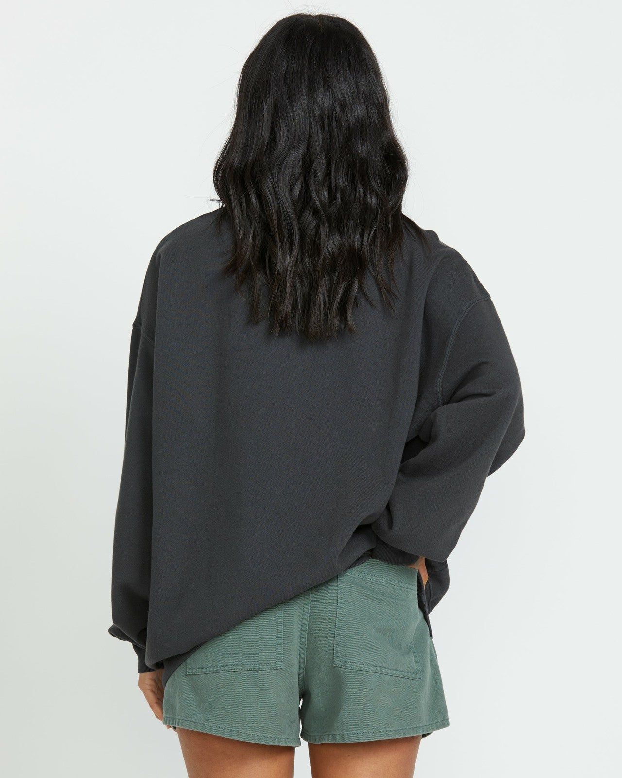 Ride In Crew Sweatshirt | Black Sands Billabong