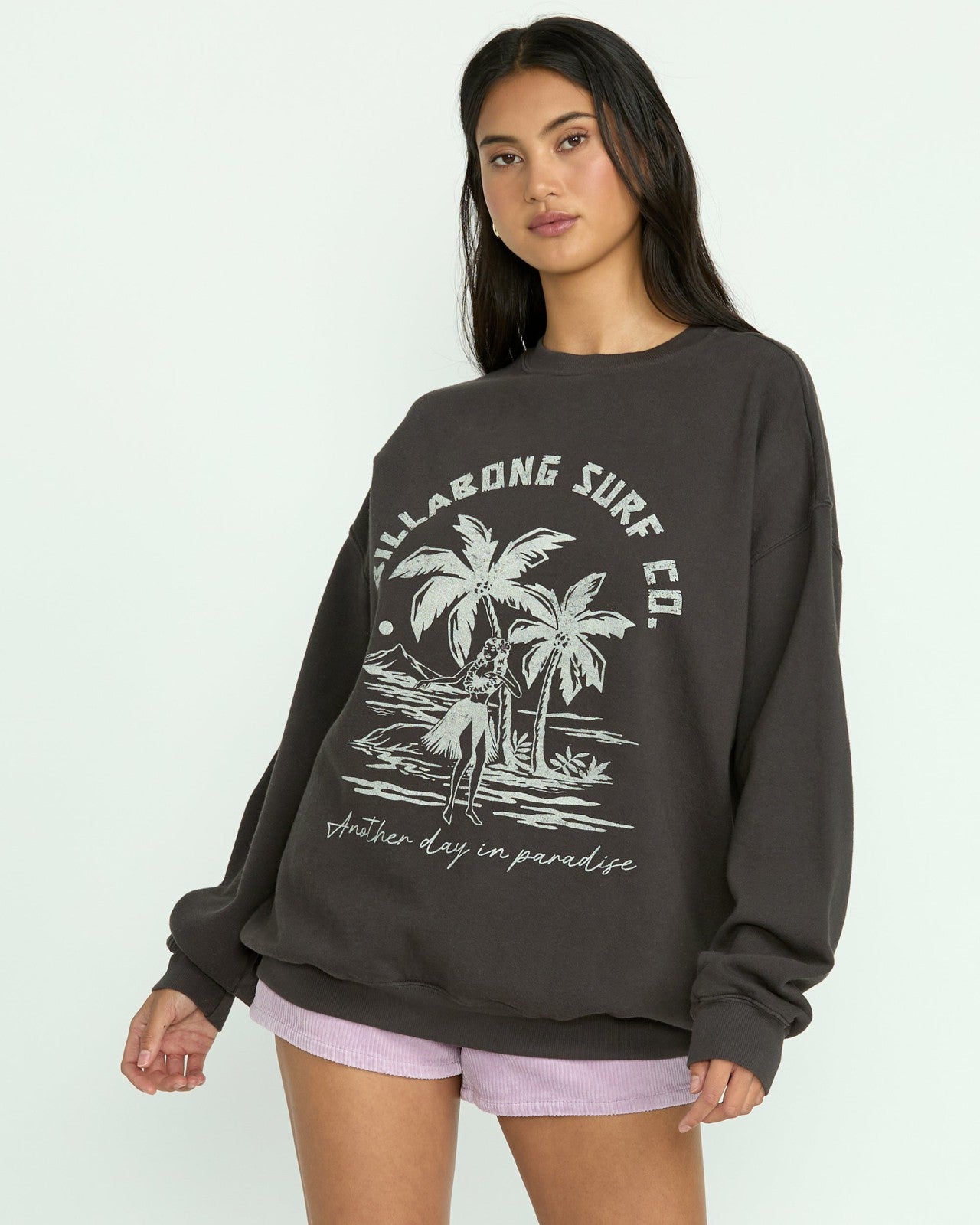 Ride In Crew Sweatshirt | Black Sands Billabong